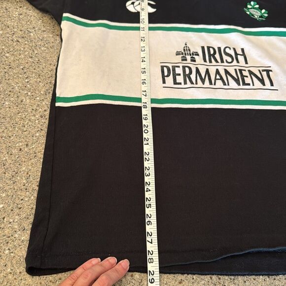 CANTERBURY OF NEW ZEALAND Vintage Irish Permanent Rugby Shirt - Picture 6 of 10